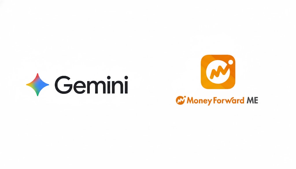 マネーフォワードMEの家計簿CSVデータをGemini（AI）で分析しているイメージ図。